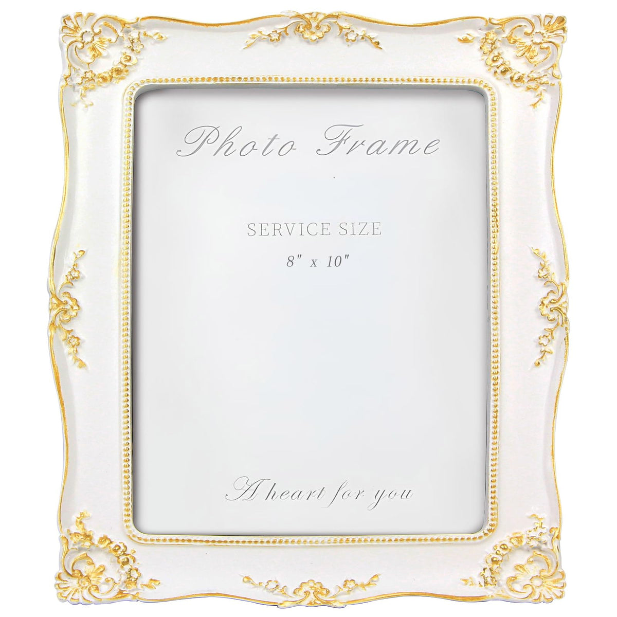 Vintage Picture Frame 8x10 Inch, Ornate Photo Frame (Green)