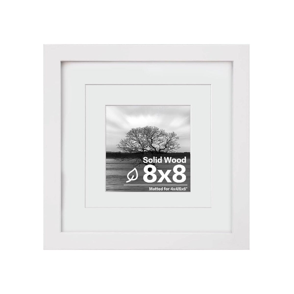 Egofine 11x14 Picture Frame Made of Solid Wood Covered by Plexiglass, Display Pictures 5x7/8x10 with Mat or 11x14 Without Mat for Table Top Display and Wall Mounting Photo Frame, Navy Blue