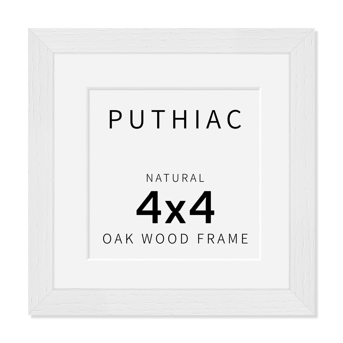 puthiac 11x14 Solid Oak Wood Picture Frame, Natural Oak, 1 Pack