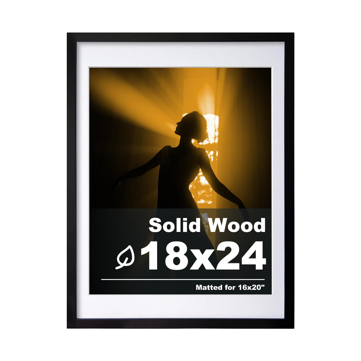 Egofine 11x14 Picture Frame Made of Solid Wood Covered by Plexiglass, Display Pictures 5x7/8x10 with Mat or 11x14 Without Mat for Table Top Display and Wall Mounting Photo Frame, Navy Blue