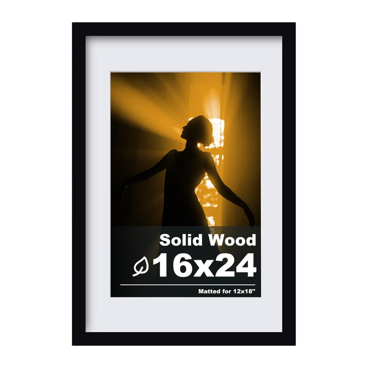 Egofine 11x14 Picture Frame Made of Solid Wood Covered by Plexiglass, Display Pictures 5x7/8x10 with Mat or 11x14 Without Mat for Table Top Display and Wall Mounting Photo Frame, Navy Blue