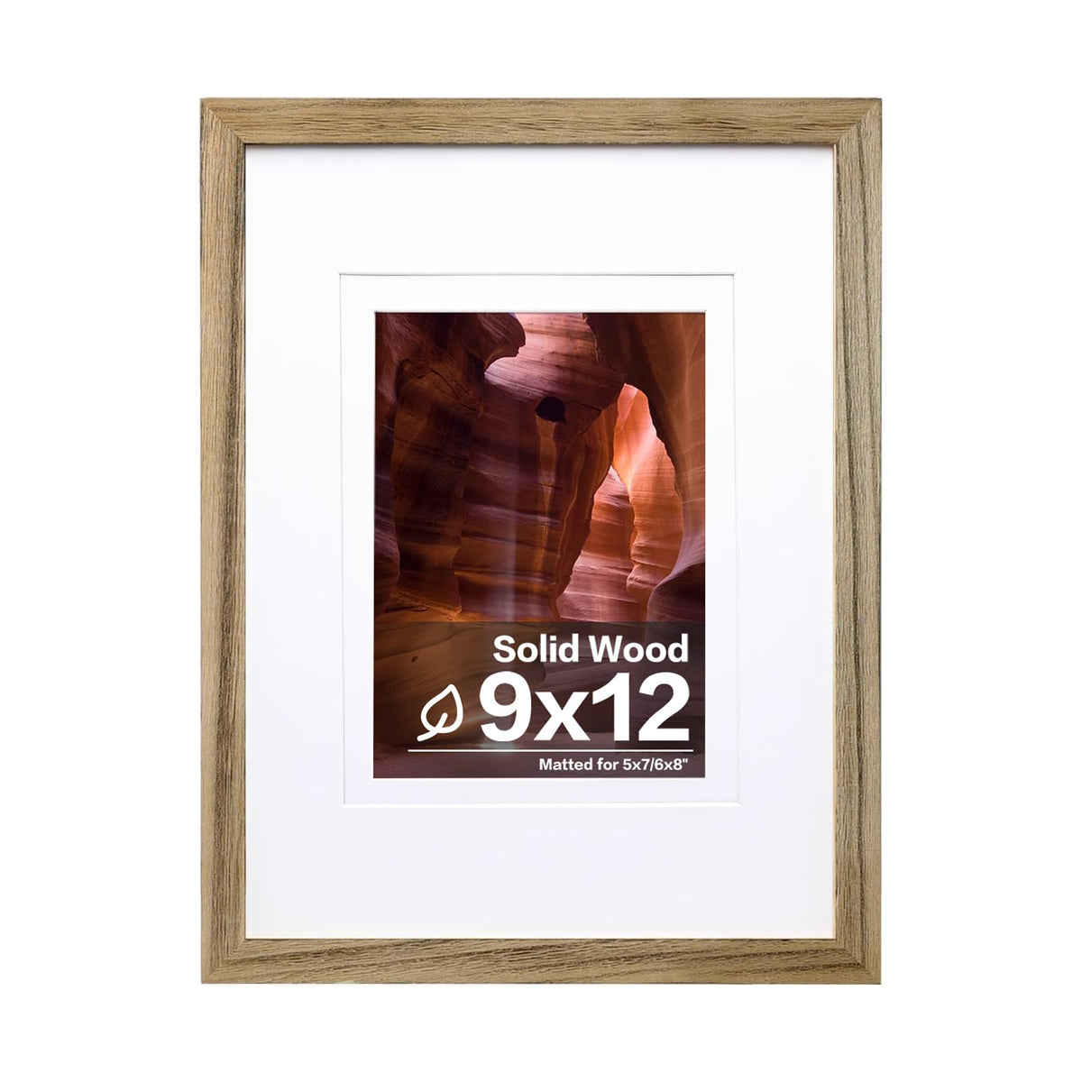 Egofine 11x14 Picture Frame Made of Solid Wood Covered by Plexiglass, Display Pictures 5x7/8x10 with Mat or 11x14 Without Mat for Table Top Display and Wall Mounting Photo Frame, Navy Blue