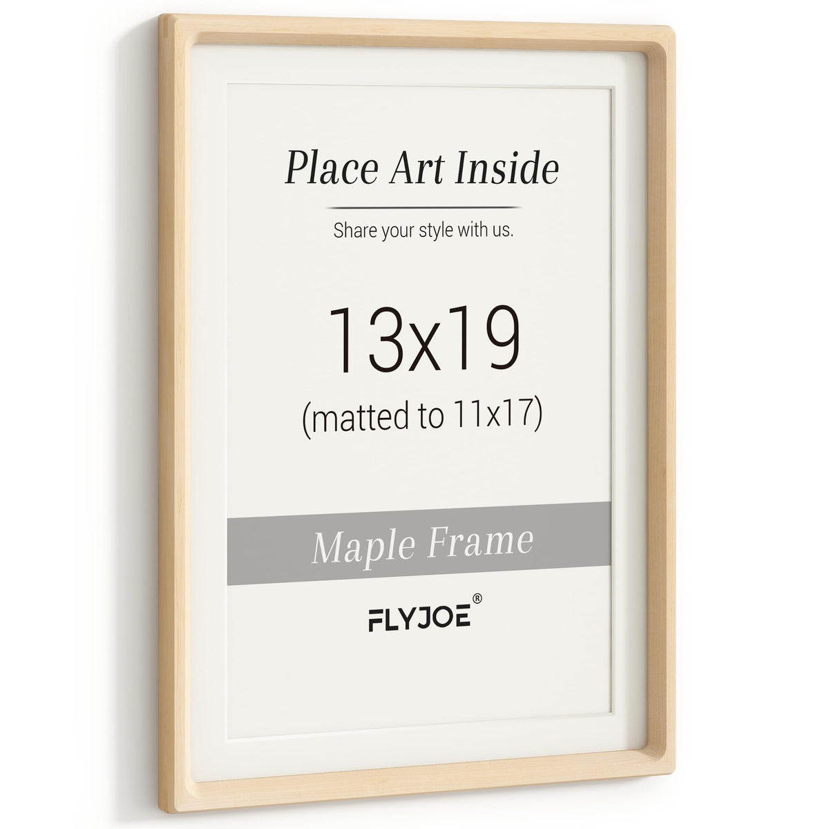 Picture Frame, USA-Sourced Hardwood Photo Frame, Walnut, 5x7