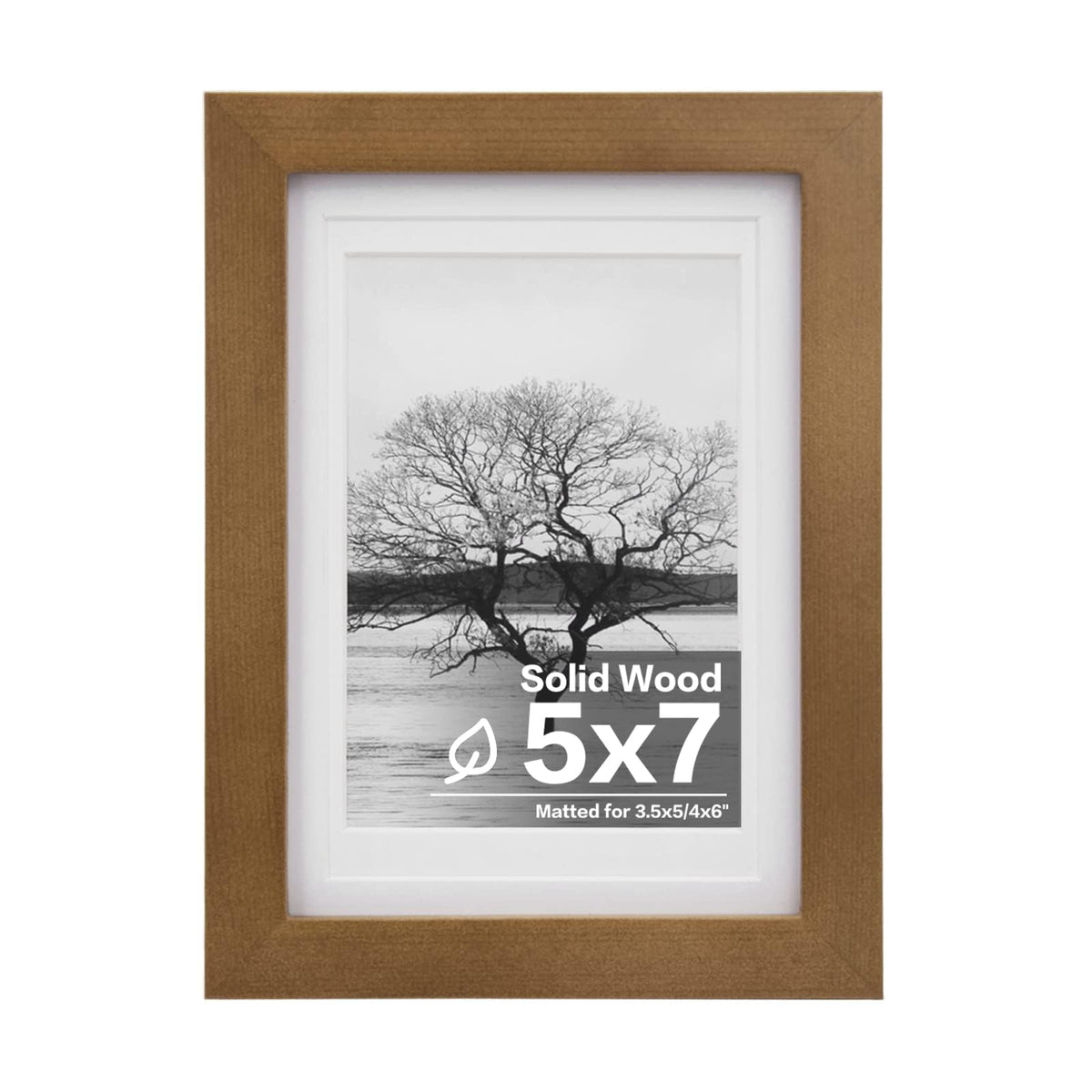 Egofine 11x14 Picture Frame Made of Solid Wood Covered by Plexiglass, Display Pictures 5x7/8x10 with Mat or 11x14 Without Mat for Table Top Display and Wall Mounting Photo Frame, Navy Blue