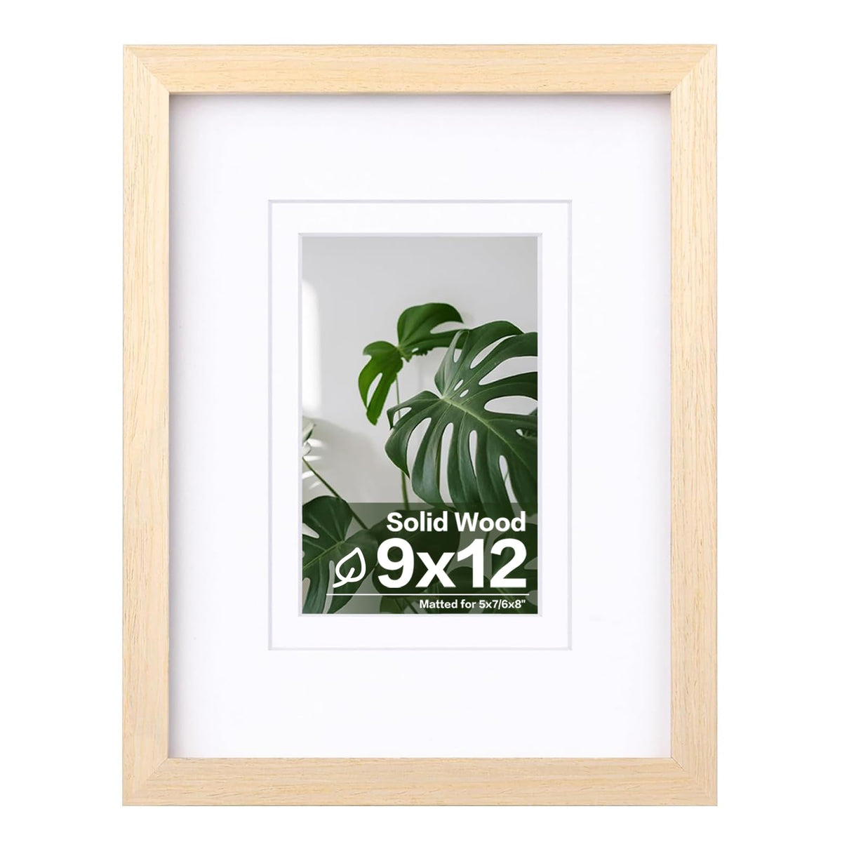 Egofine 11x14 Picture Frame Made of Solid Wood Covered by Plexiglass, Display Pictures 5x7/8x10 with Mat or 11x14 Without Mat for Table Top Display and Wall Mounting Photo Frame, Navy Blue