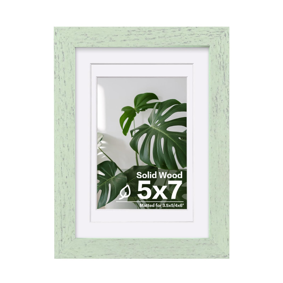 Egofine 11x14 Picture Frame Made of Solid Wood Covered by Plexiglass, Display Pictures 5x7/8x10 with Mat or 11x14 Without Mat for Table Top Display and Wall Mounting Photo Frame, Navy Blue
