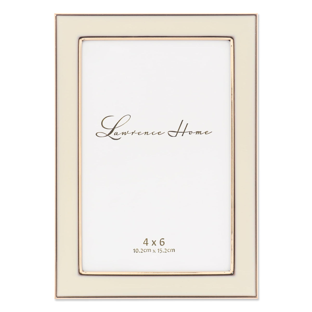 Lawrence Frames 586457 5x7 Navy Enamel Picture Frame, Blue