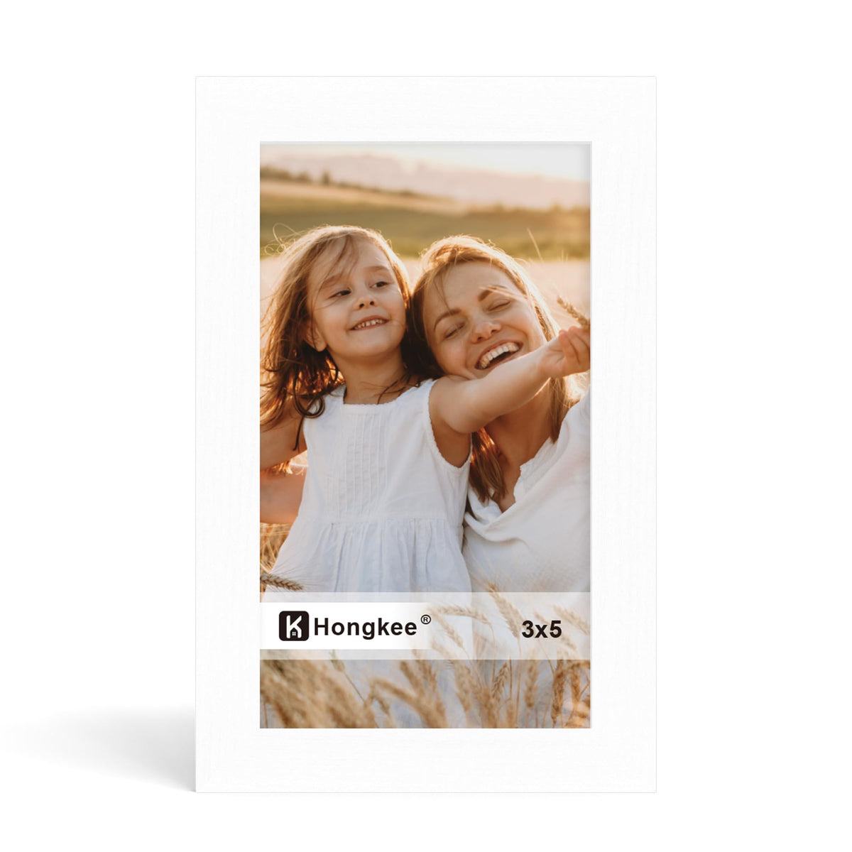 Hongkee 11x14 Picture Frame, Real Glass, 11 x 14 Solid Wood Frame, 1 Pack