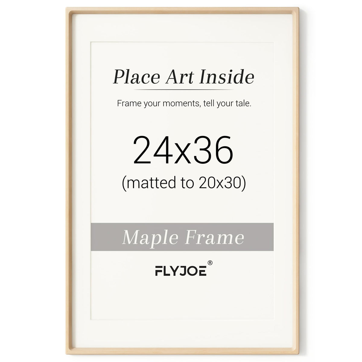 Picture Frame, USA-Sourced Hardwood Photo Frame, Walnut, 5x7
