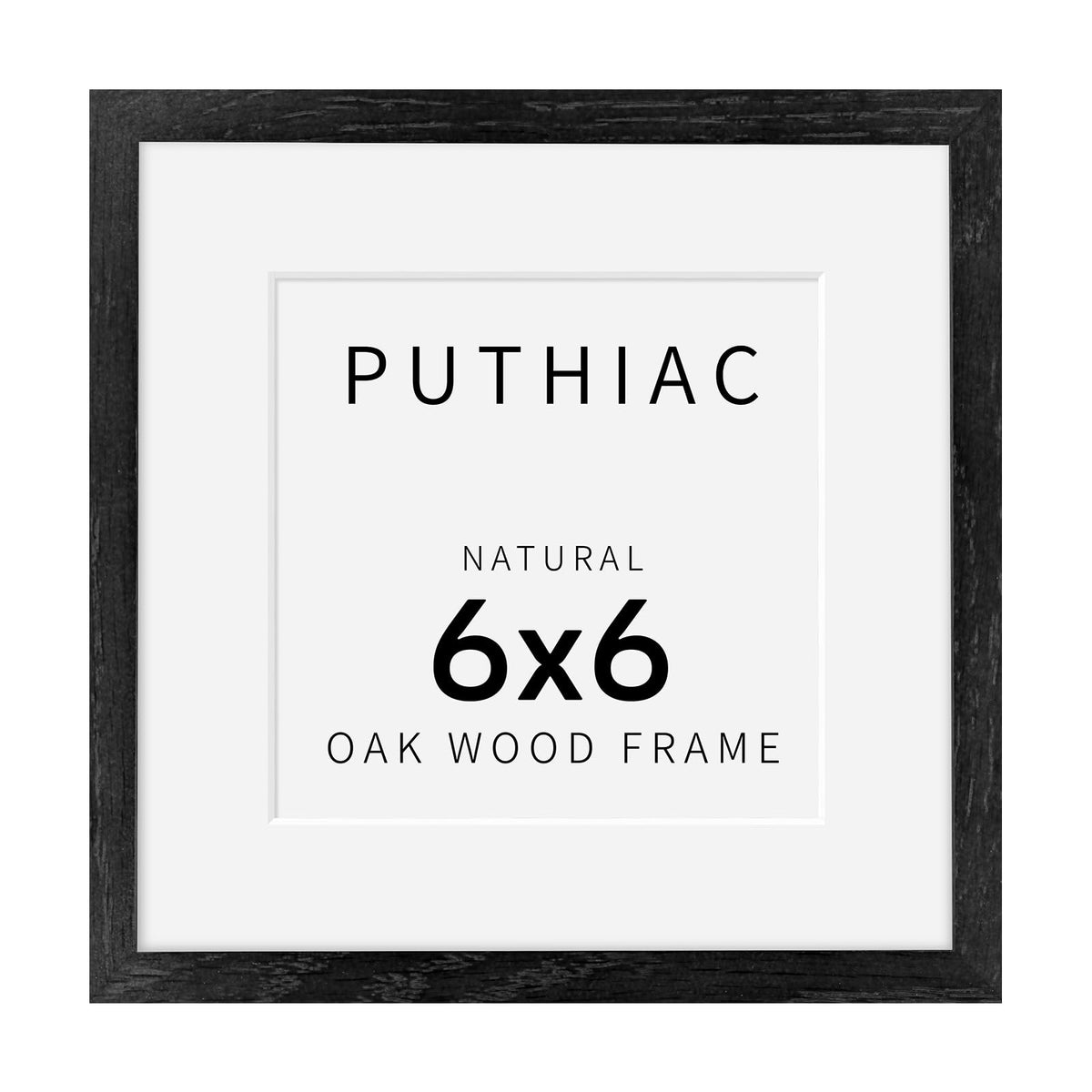 puthiac 11x14 Solid Oak Wood Picture Frame, Natural Oak, 1 Pack
