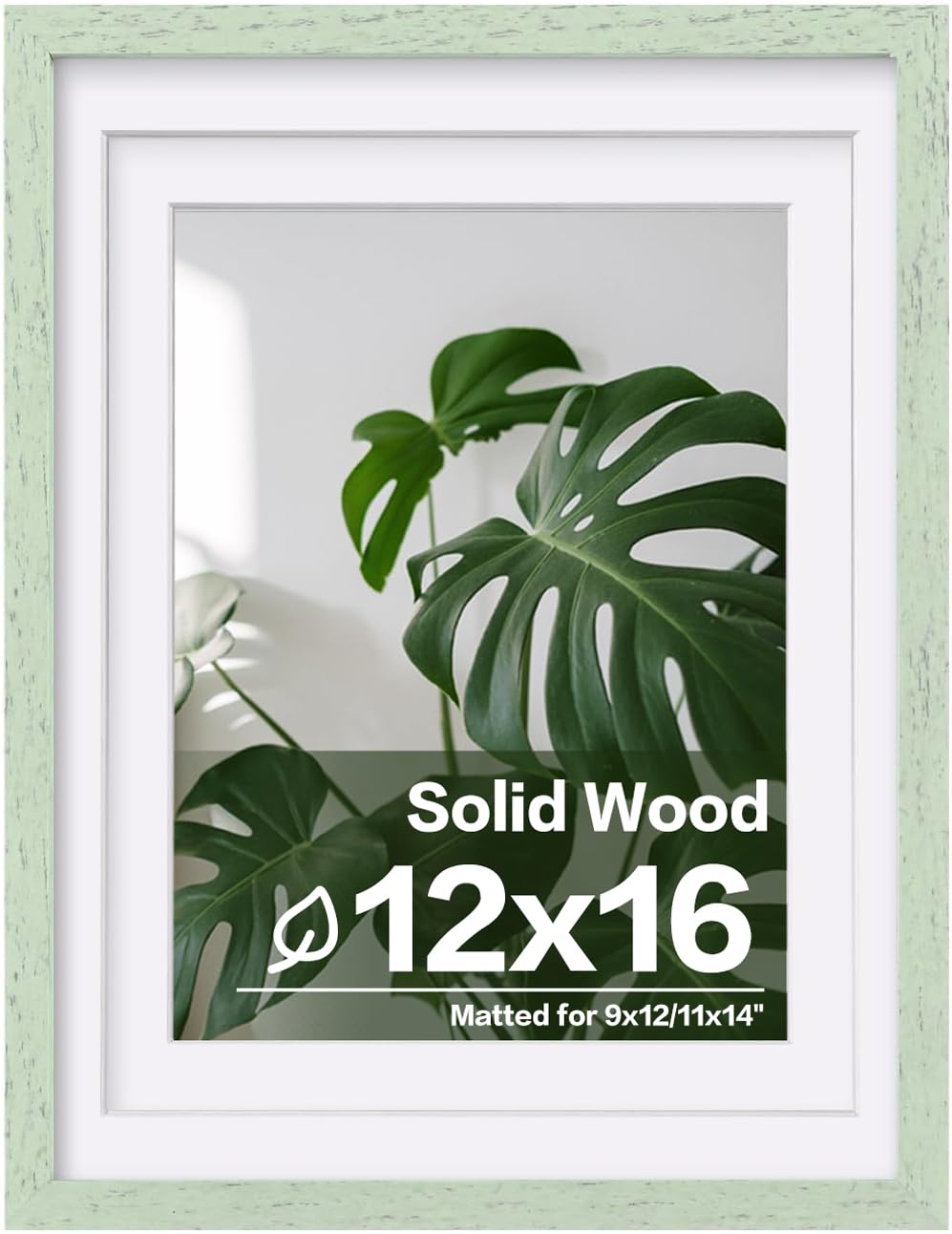 Egofine 11x14 Picture Frame Made of Solid Wood Covered by Plexiglass, Display Pictures 5x7/8x10 with Mat or 11x14 Without Mat for Table Top Display and Wall Mounting Photo Frame, Navy Blue