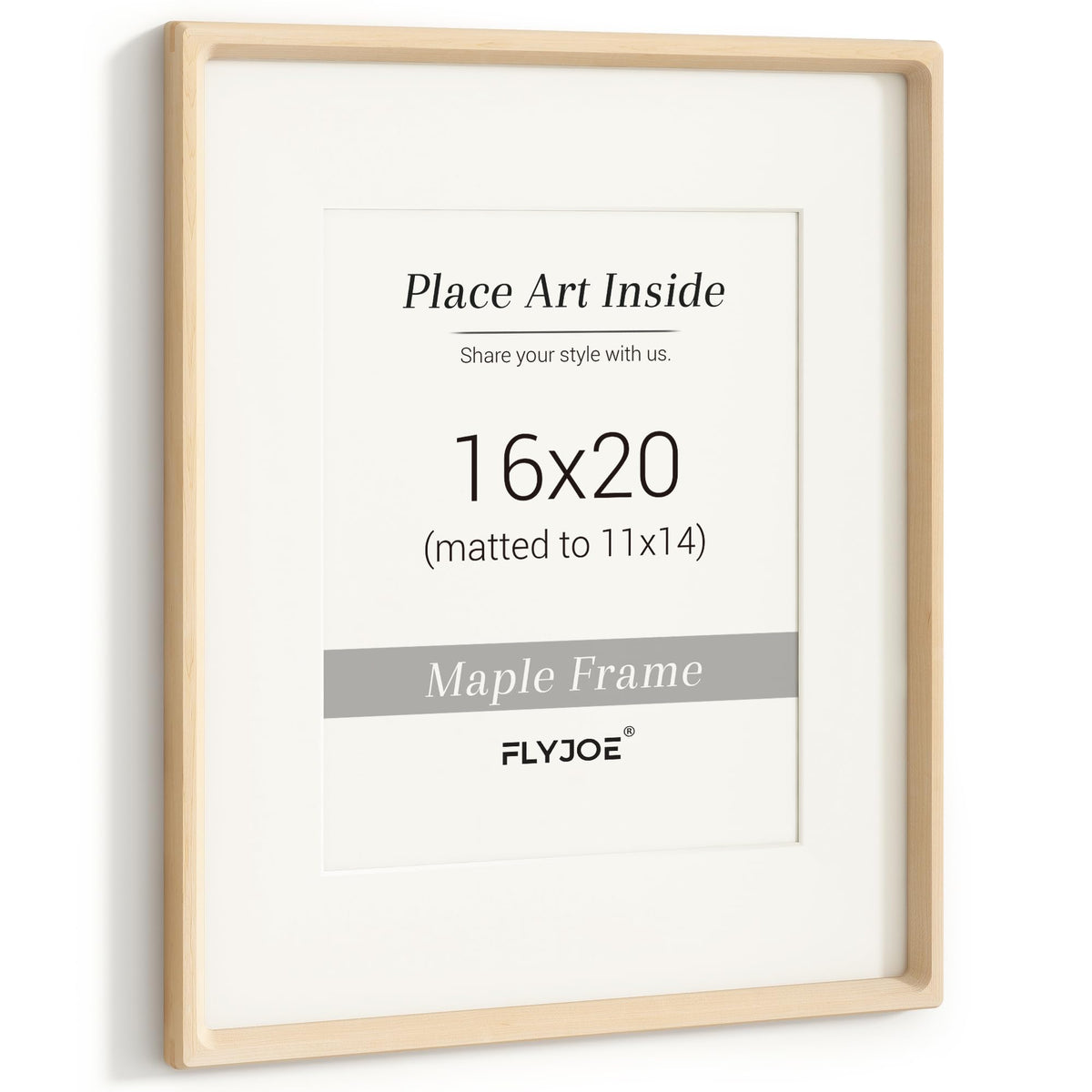 Picture Frame, USA-Sourced Hardwood Photo Frame, Walnut, 5x7