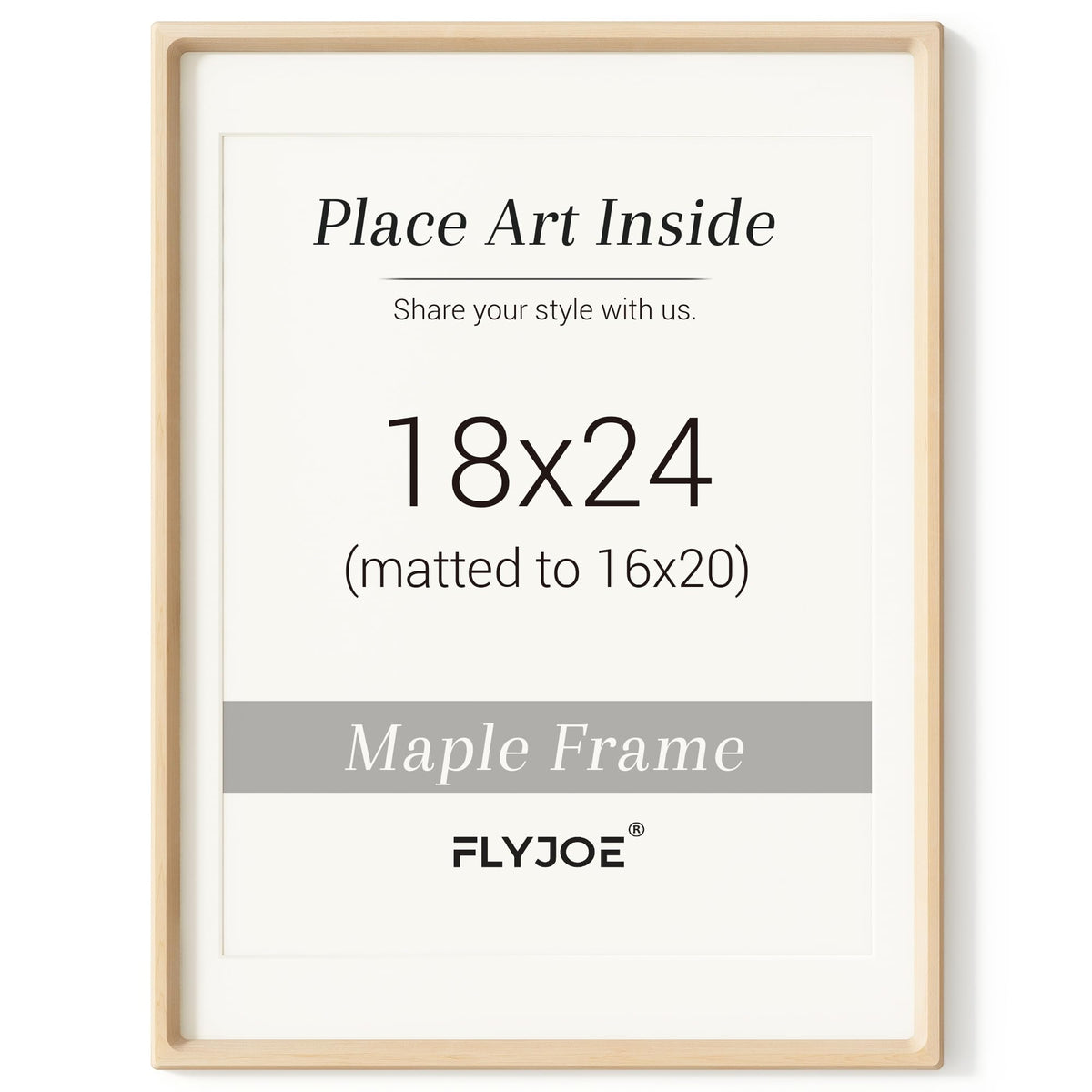 Picture Frame, USA-Sourced Hardwood Photo Frame, Walnut, 5x7