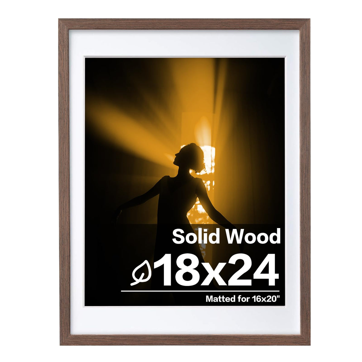 Egofine 11x14 Picture Frame Made of Solid Wood Covered by Plexiglass, Display Pictures 5x7/8x10 with Mat or 11x14 Without Mat for Table Top Display and Wall Mounting Photo Frame, Navy Blue