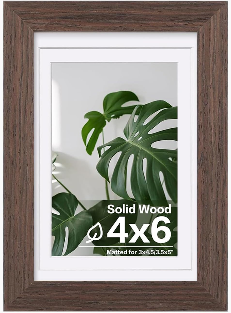 Egofine 11x14 Picture Frame Made of Solid Wood Covered by Plexiglass, Display Pictures 5x7/8x10 with Mat or 11x14 Without Mat for Table Top Display and Wall Mounting Photo Frame, Navy Blue