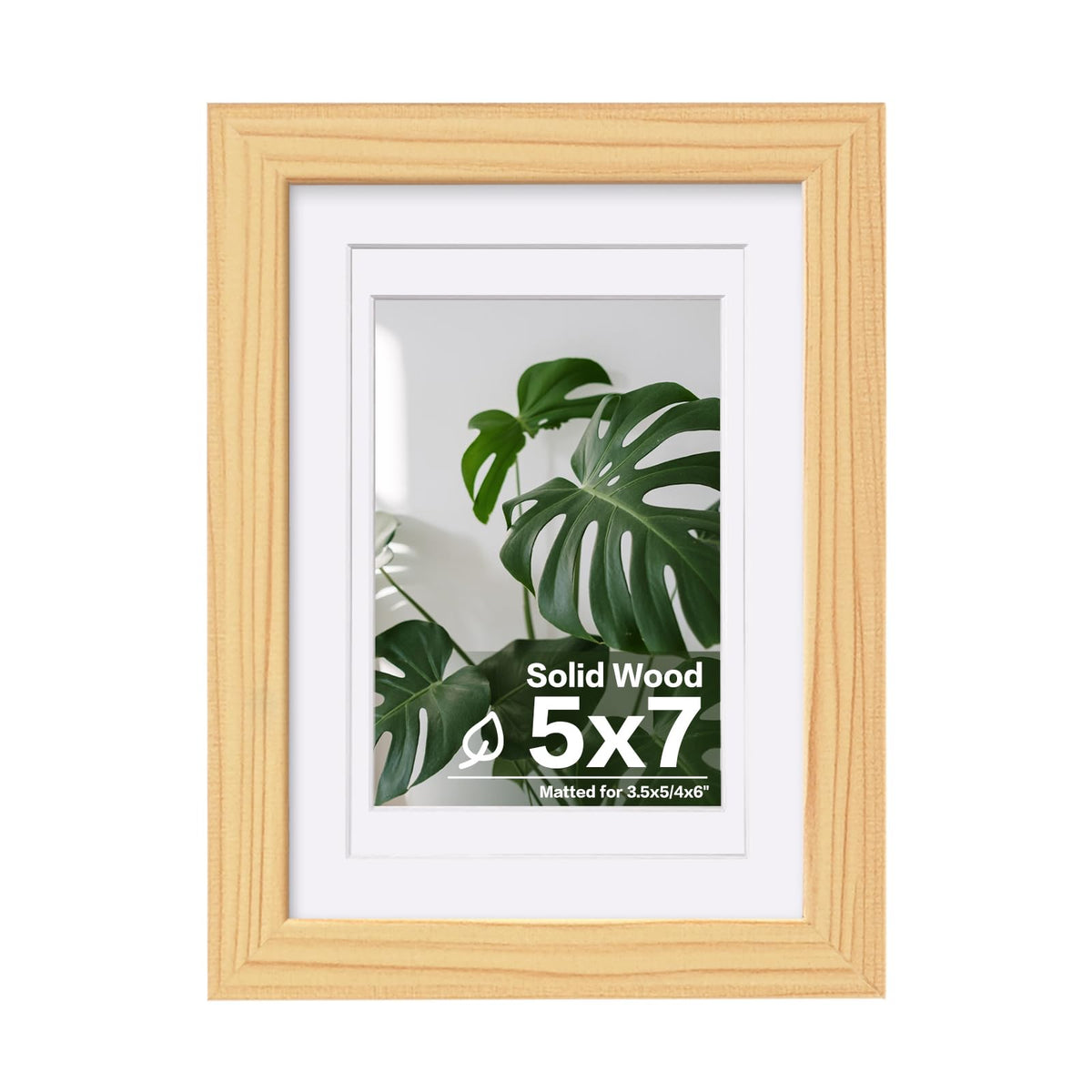 Egofine 11x14 Picture Frame Made of Solid Wood Covered by Plexiglass, Display Pictures 5x7/8x10 with Mat or 11x14 Without Mat for Table Top Display and Wall Mounting Photo Frame, Navy Blue