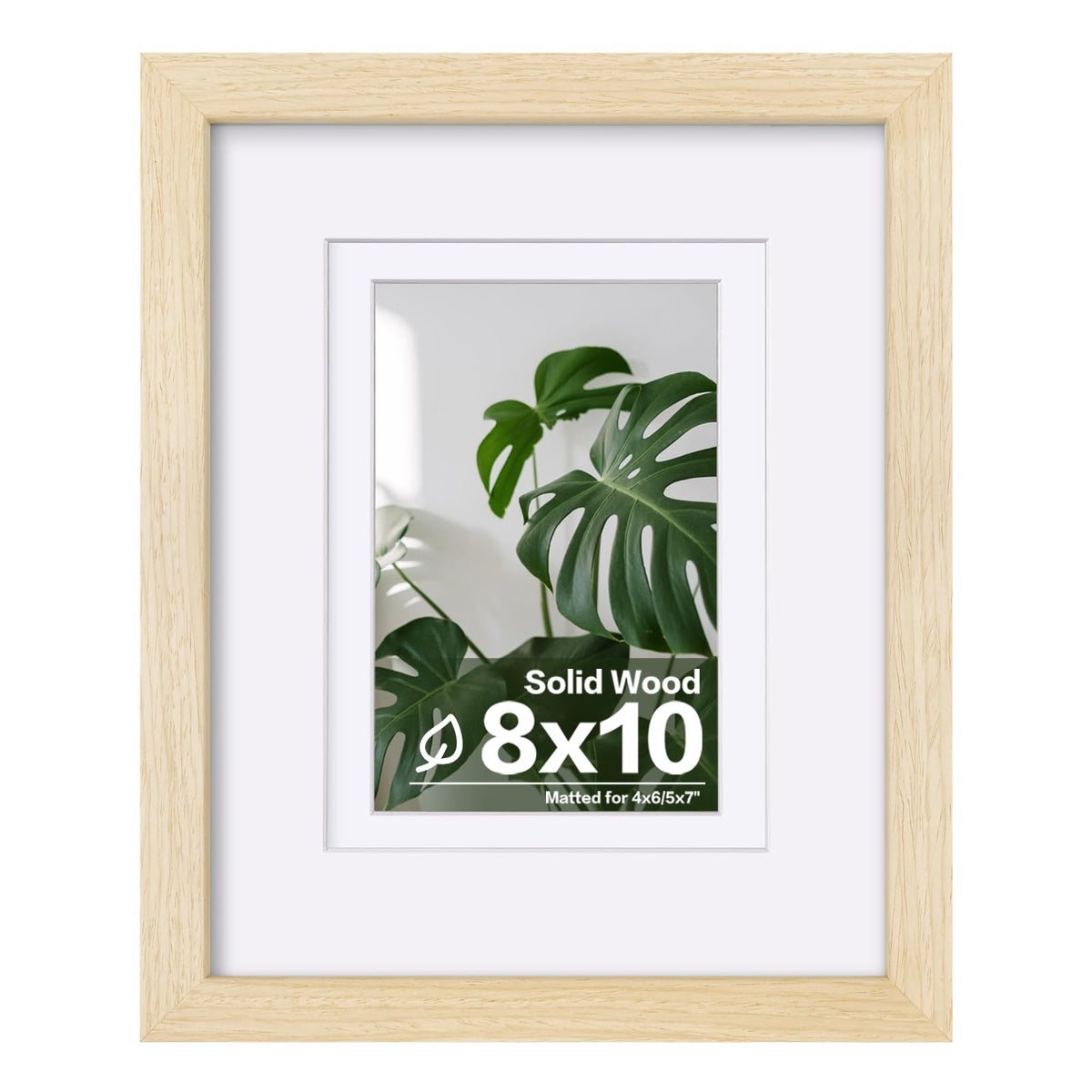 Egofine 11x14 Picture Frame Made of Solid Wood Covered by Plexiglass, Display Pictures 5x7/8x10 with Mat or 11x14 Without Mat for Table Top Display and Wall Mounting Photo Frame, Navy Blue