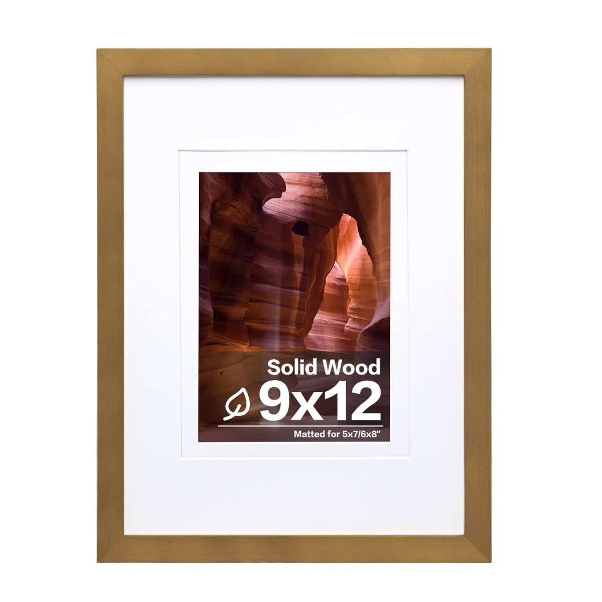 Egofine 11x14 Picture Frame Made of Solid Wood Covered by Plexiglass, Display Pictures 5x7/8x10 with Mat or 11x14 Without Mat for Table Top Display and Wall Mounting Photo Frame, Navy Blue