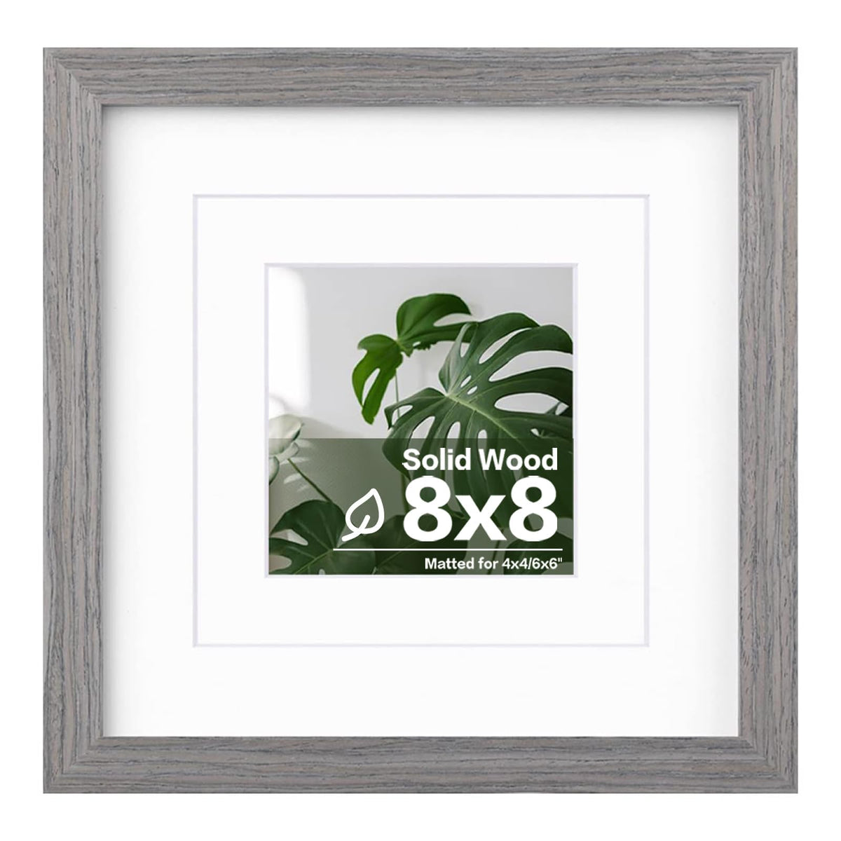Egofine 11x14 Picture Frame Made of Solid Wood Covered by Plexiglass, Display Pictures 5x7/8x10 with Mat or 11x14 Without Mat for Table Top Display and Wall Mounting Photo Frame, Navy Blue