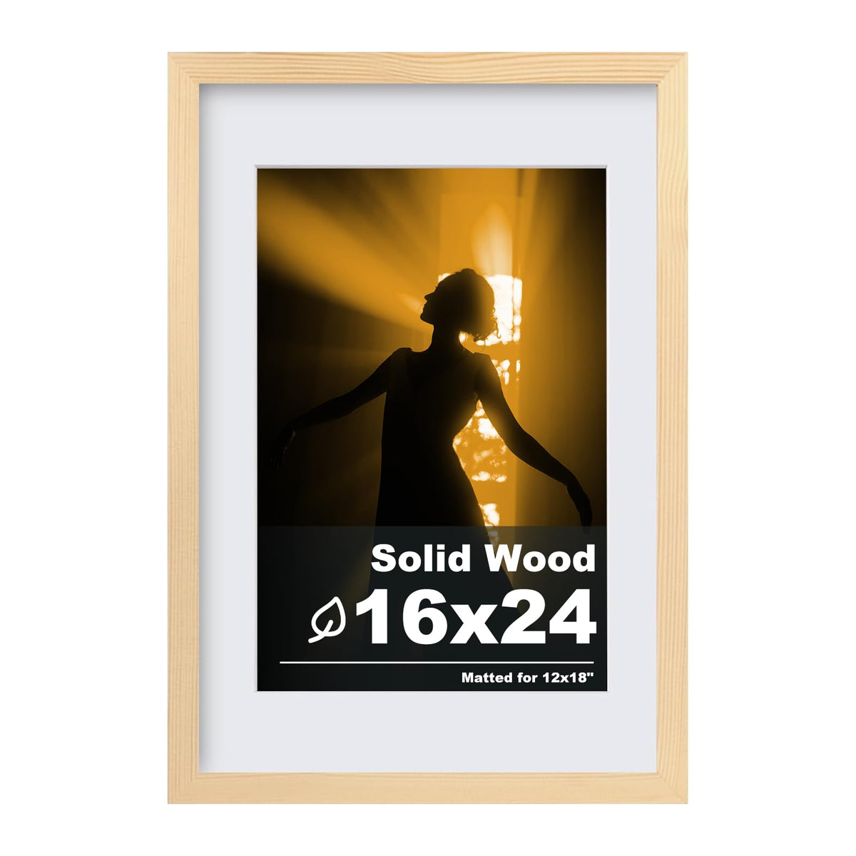 Egofine 11x14 Picture Frame Made of Solid Wood Covered by Plexiglass, Display Pictures 5x7/8x10 with Mat or 11x14 Without Mat for Table Top Display and Wall Mounting Photo Frame, Navy Blue