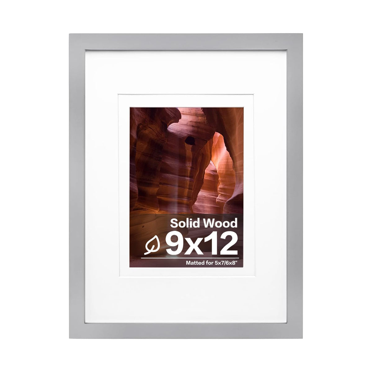 Egofine 11x14 Picture Frame Made of Solid Wood Covered by Plexiglass, Display Pictures 5x7/8x10 with Mat or 11x14 Without Mat for Table Top Display and Wall Mounting Photo Frame, Navy Blue