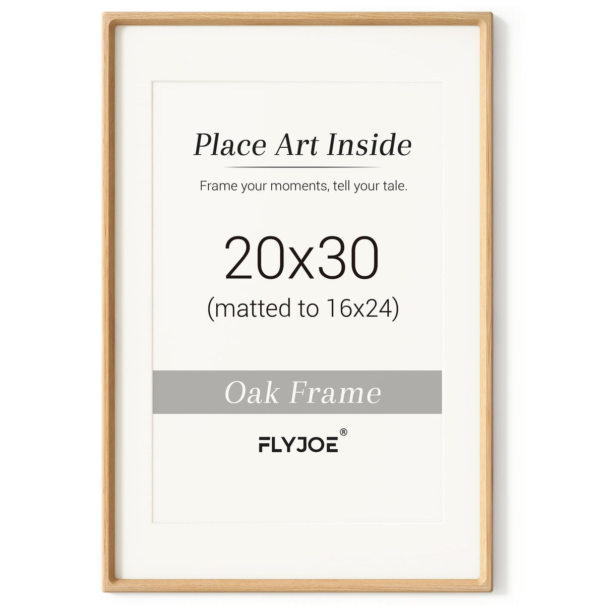 Picture Frame, USA-Sourced Hardwood Photo Frame, Walnut, 5x7