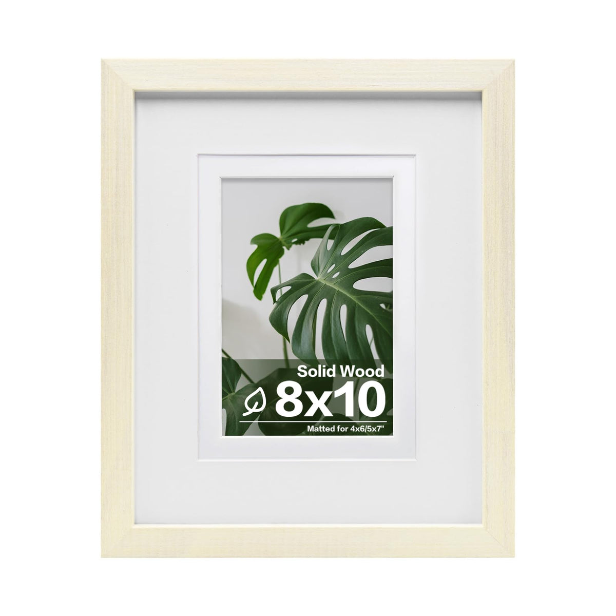Egofine 11x14 Picture Frame Made of Solid Wood Covered by Plexiglass, Display Pictures 5x7/8x10 with Mat or 11x14 Without Mat for Table Top Display and Wall Mounting Photo Frame, Navy Blue