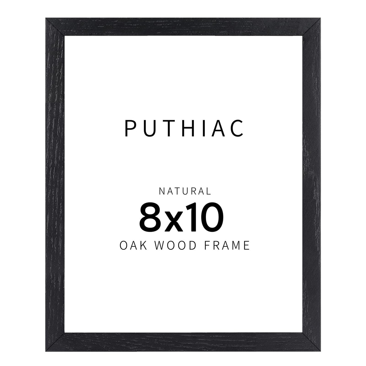 puthiac 11x14 Solid Oak Wood Picture Frame, Natural Oak, 1 Pack