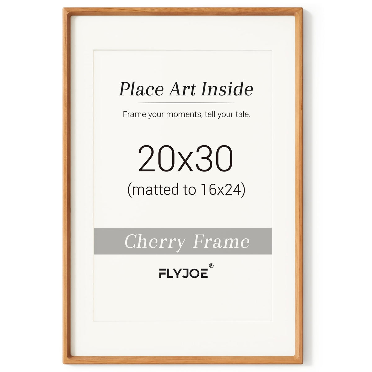 Picture Frame, USA-Sourced Hardwood Photo Frame, Walnut, 5x7