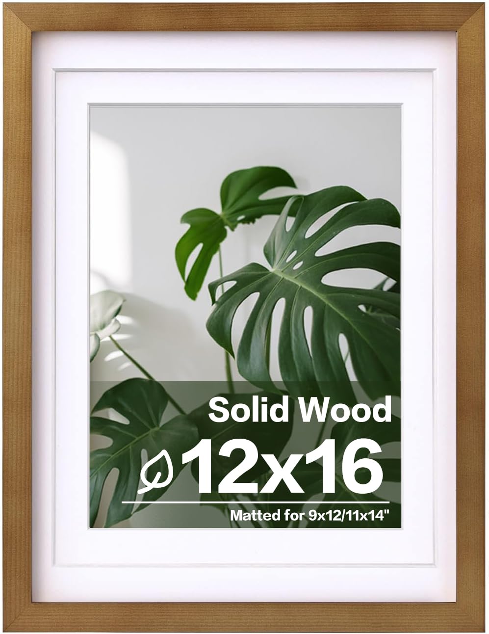 Egofine 11x14 Picture Frame Made of Solid Wood Covered by Plexiglass, Display Pictures 5x7/8x10 with Mat or 11x14 Without Mat for Table Top Display and Wall Mounting Photo Frame, Navy Blue