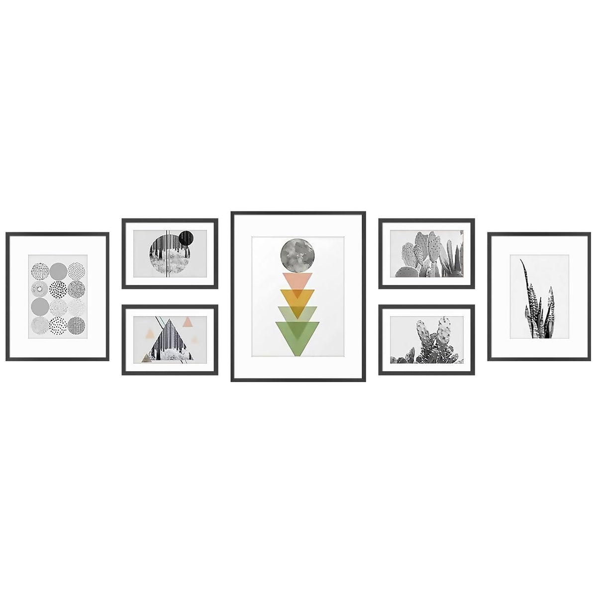 Golden State Art 12x12 Gold Aluminum Frame with White Mat, Real Glass