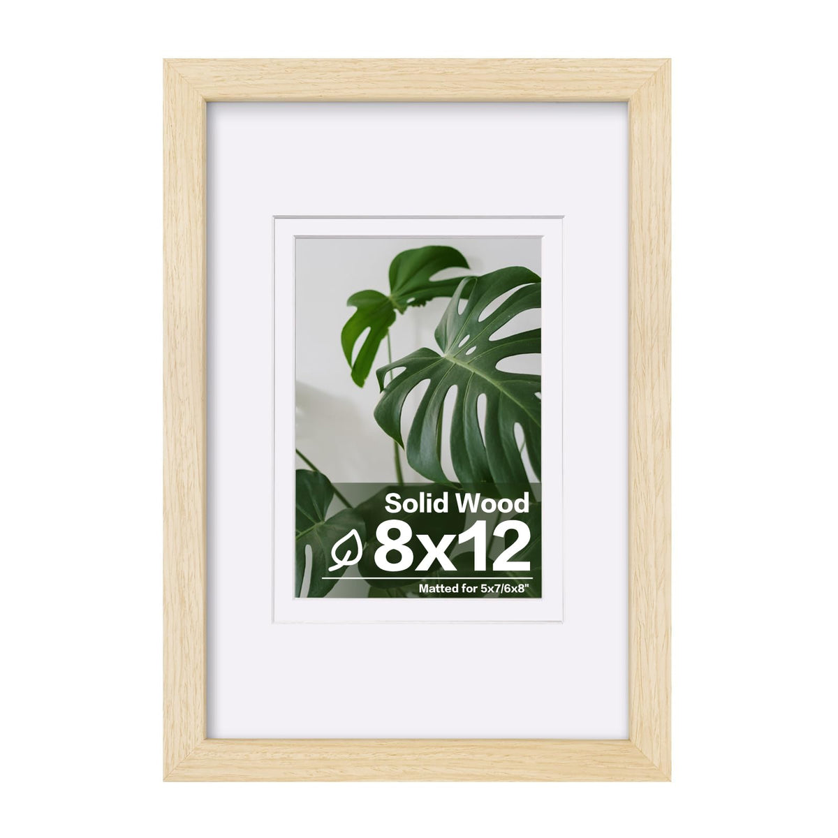 Egofine 11x14 Picture Frame Made of Solid Wood Covered by Plexiglass, Display Pictures 5x7/8x10 with Mat or 11x14 Without Mat for Table Top Display and Wall Mounting Photo Frame, Navy Blue