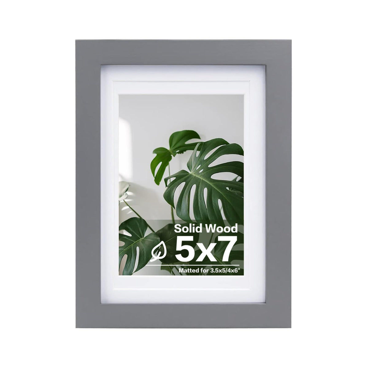 Egofine 11x14 Picture Frame Made of Solid Wood Covered by Plexiglass, Display Pictures 5x7/8x10 with Mat or 11x14 Without Mat for Table Top Display and Wall Mounting Photo Frame, Navy Blue