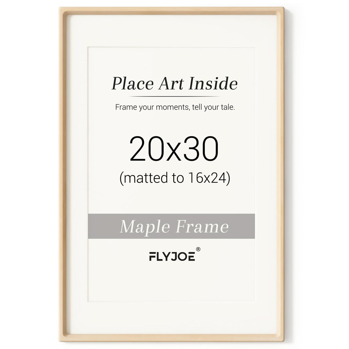 Picture Frame, USA-Sourced Hardwood Photo Frame, Walnut, 5x7
