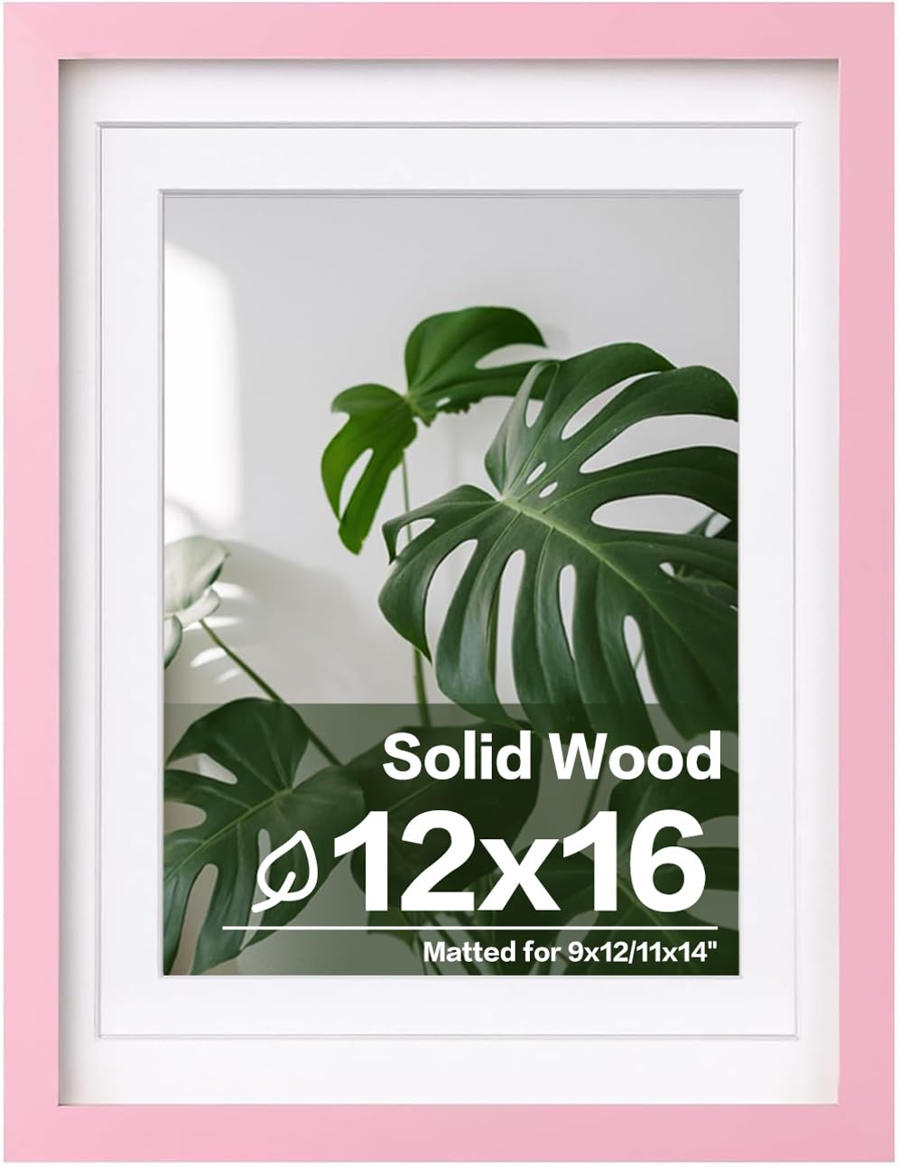 Egofine 11x14 Picture Frame Made of Solid Wood Covered by Plexiglass, Display Pictures 5x7/8x10 with Mat or 11x14 Without Mat for Table Top Display and Wall Mounting Photo Frame, Navy Blue