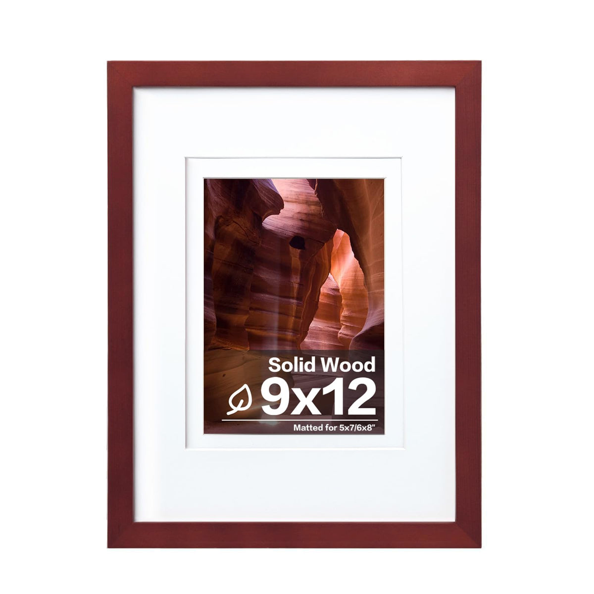 Egofine 11x14 Picture Frame Made of Solid Wood Covered by Plexiglass, Display Pictures 5x7/8x10 with Mat or 11x14 Without Mat for Table Top Display and Wall Mounting Photo Frame, Navy Blue