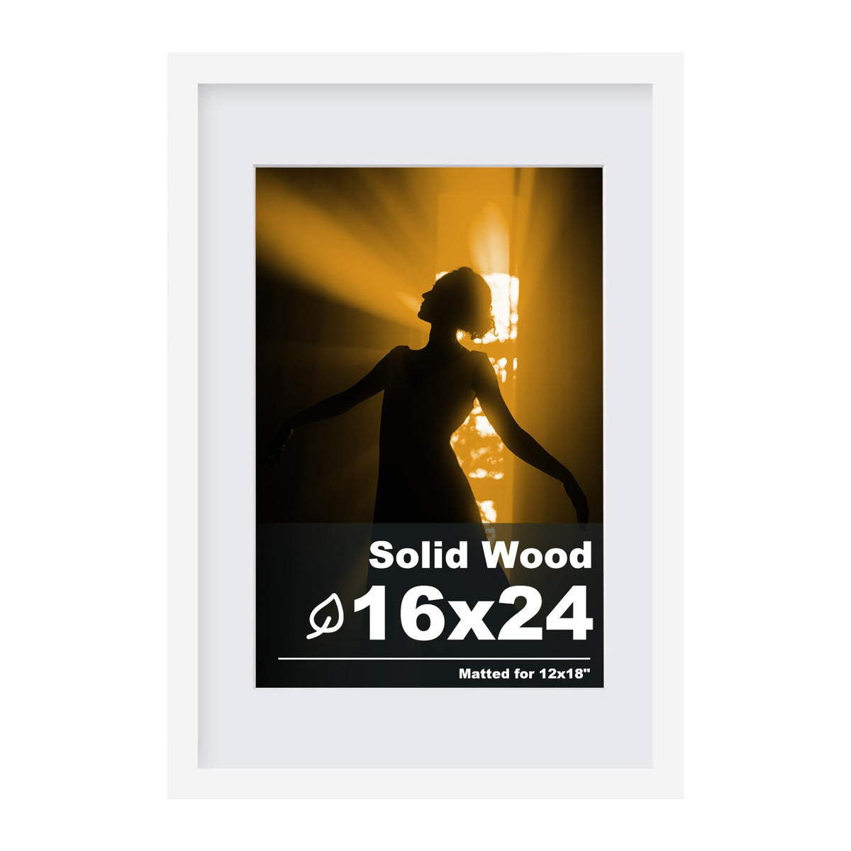 Egofine 11x14 Picture Frame Made of Solid Wood Covered by Plexiglass, Display Pictures 5x7/8x10 with Mat or 11x14 Without Mat for Table Top Display and Wall Mounting Photo Frame, Navy Blue