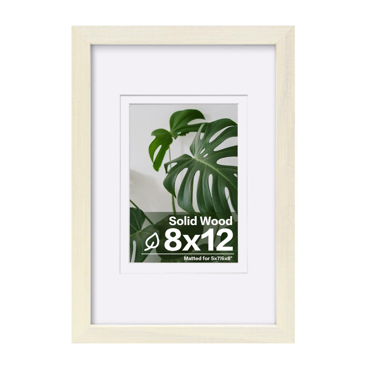 Egofine 11x14 Picture Frame Made of Solid Wood Covered by Plexiglass, Display Pictures 5x7/8x10 with Mat or 11x14 Without Mat for Table Top Display and Wall Mounting Photo Frame, Navy Blue