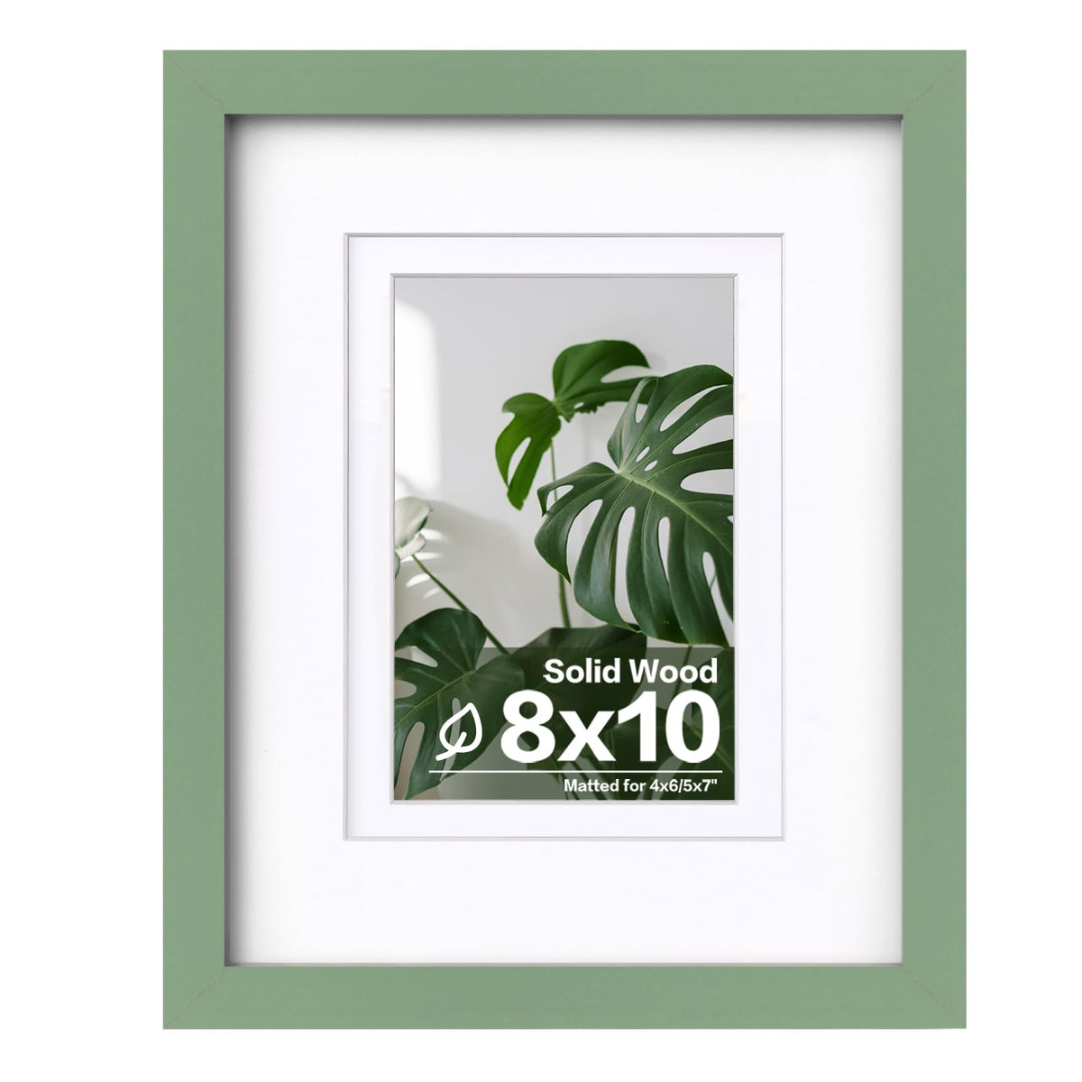Egofine 11x14 Picture Frame Made of Solid Wood Covered by Plexiglass, Display Pictures 5x7/8x10 with Mat or 11x14 Without Mat for Table Top Display and Wall Mounting Photo Frame, Navy Blue