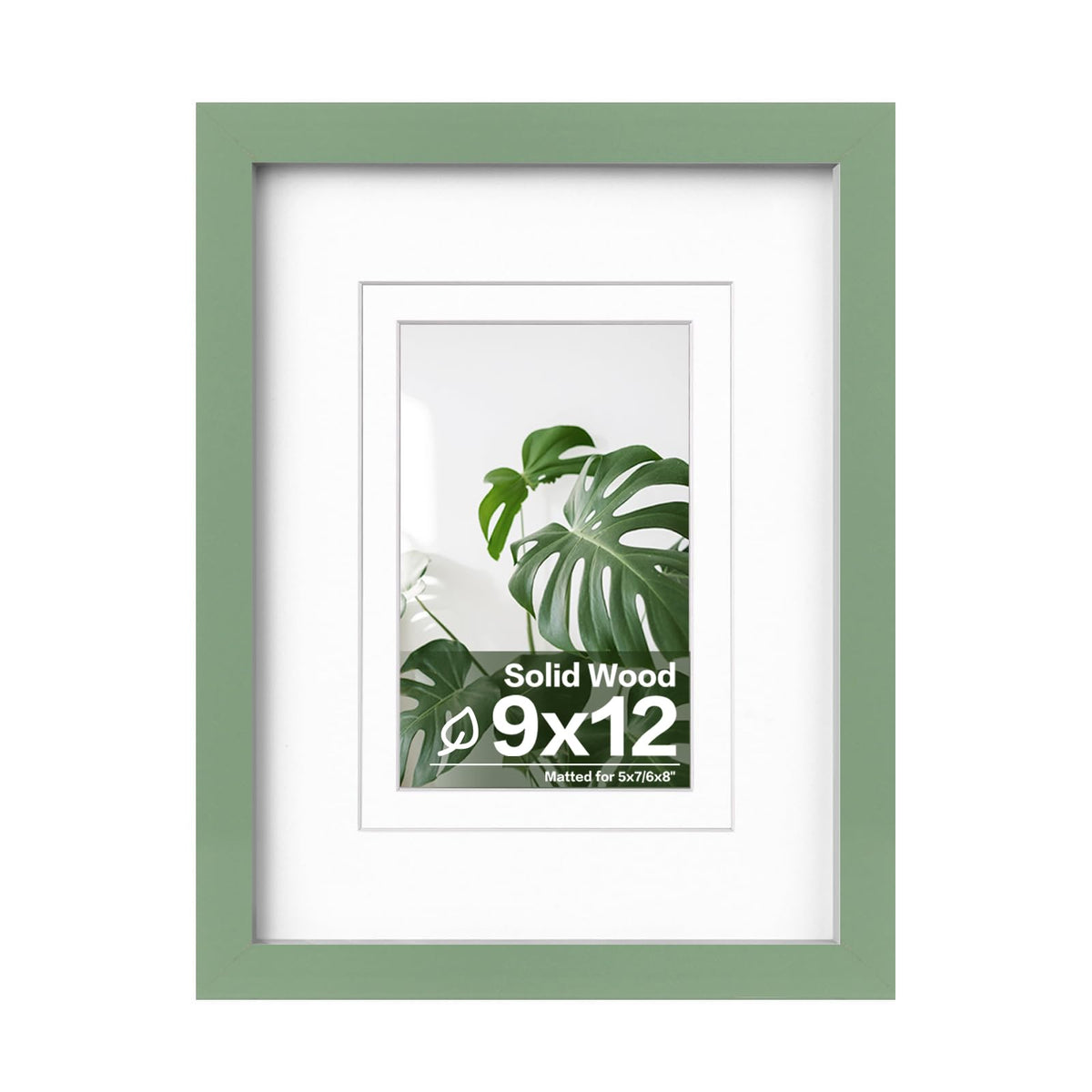 Egofine 11x14 Picture Frame Made of Solid Wood Covered by Plexiglass, Display Pictures 5x7/8x10 with Mat or 11x14 Without Mat for Table Top Display and Wall Mounting Photo Frame, Navy Blue