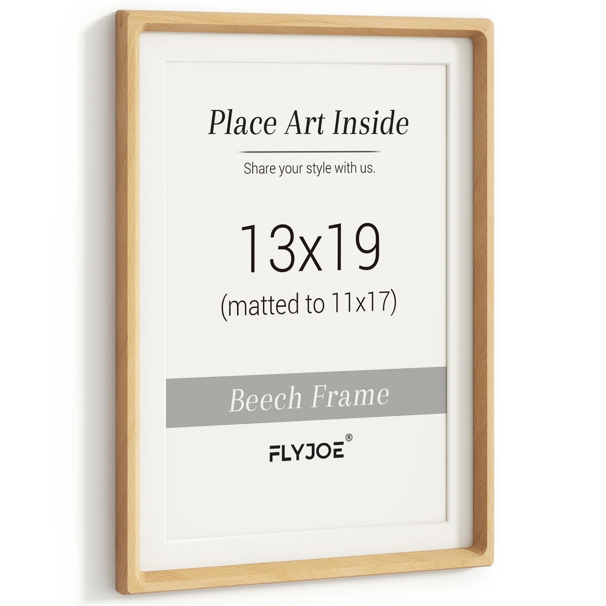 Picture Frame, USA-Sourced Hardwood Photo Frame, Walnut, 5x7