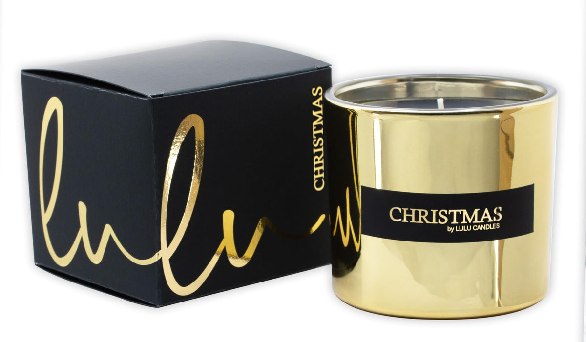 Lulu Candles Jasmine, Oud & Sandalwood Scented Soy Blend Jar Candle, 9 Oz.