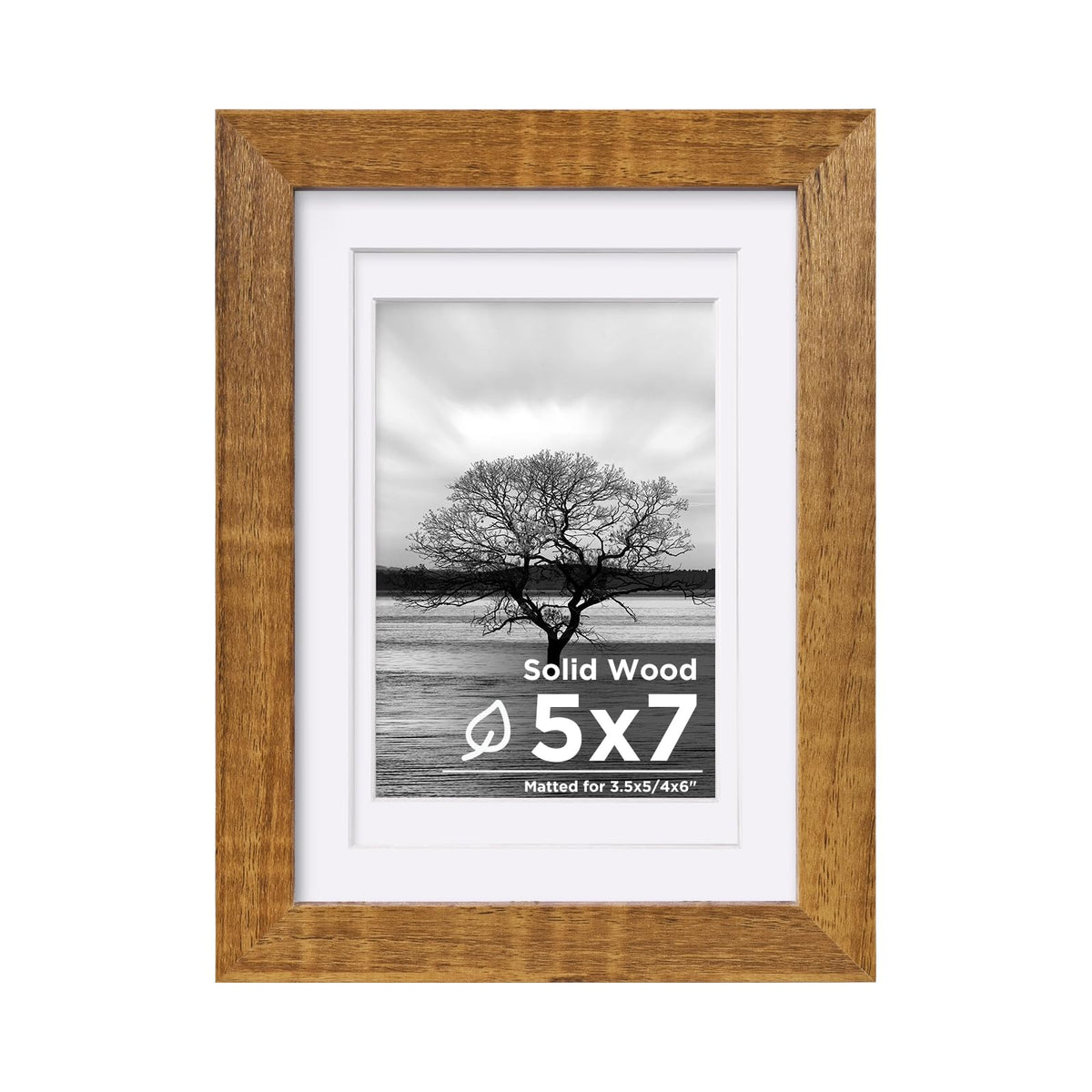 Egofine 11x14 Picture Frame Made of Solid Wood Covered by Plexiglass, Display Pictures 5x7/8x10 with Mat or 11x14 Without Mat for Table Top Display and Wall Mounting Photo Frame, Navy Blue