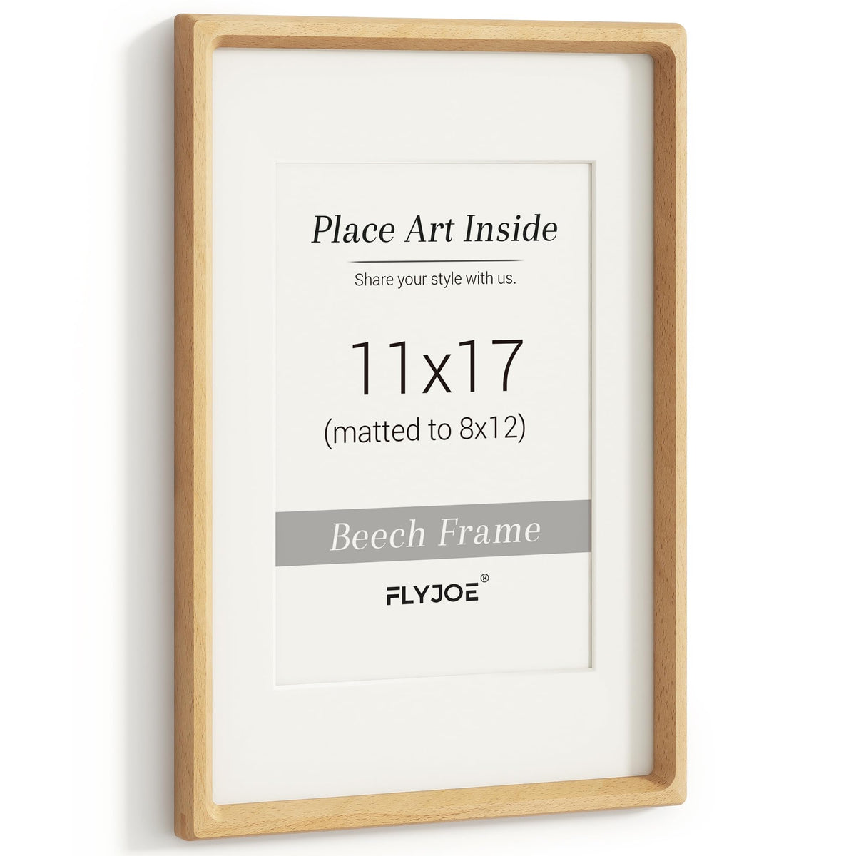 Picture Frame, USA-Sourced Hardwood Photo Frame, Walnut, 5x7