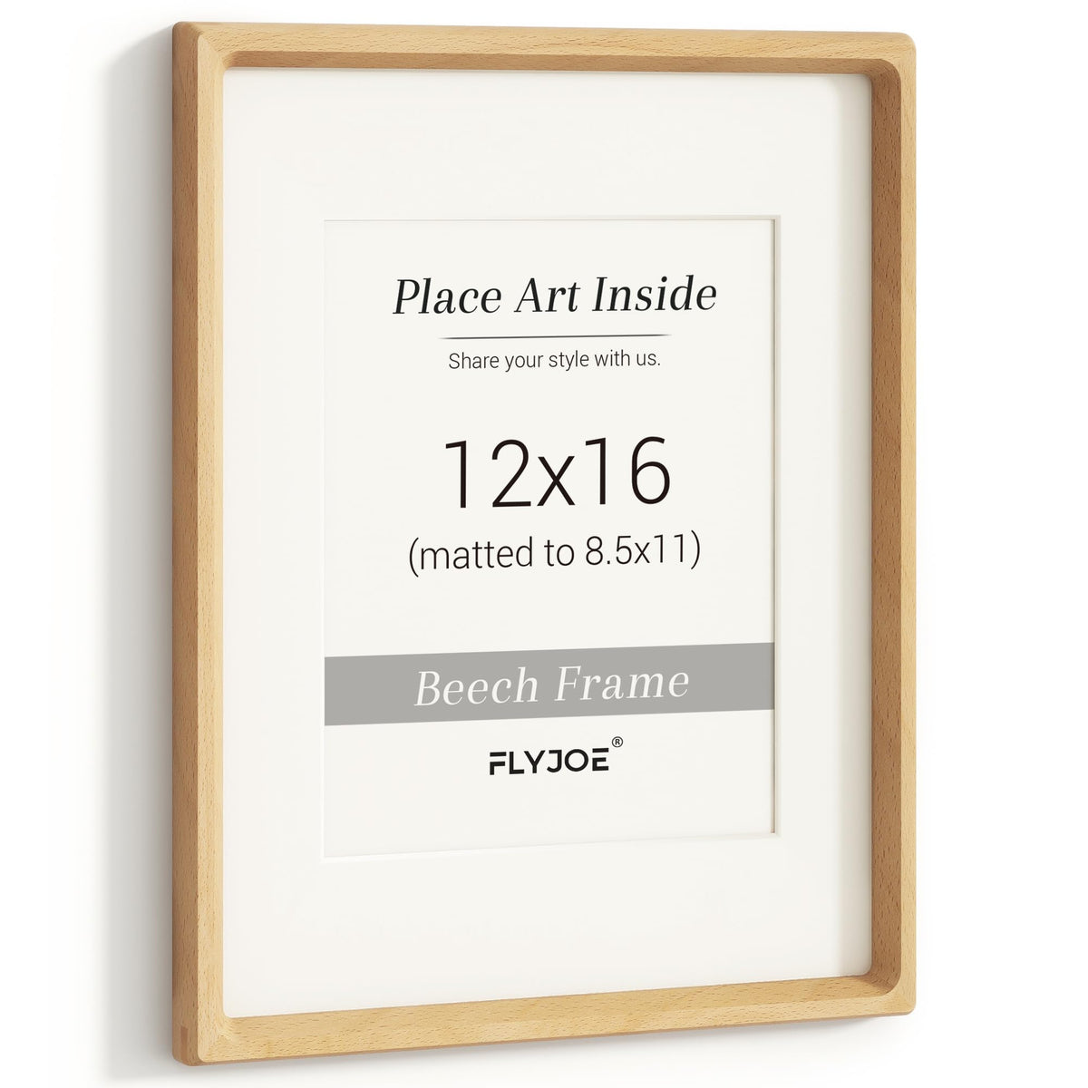 Picture Frame, USA-Sourced Hardwood Photo Frame, Walnut, 5x7