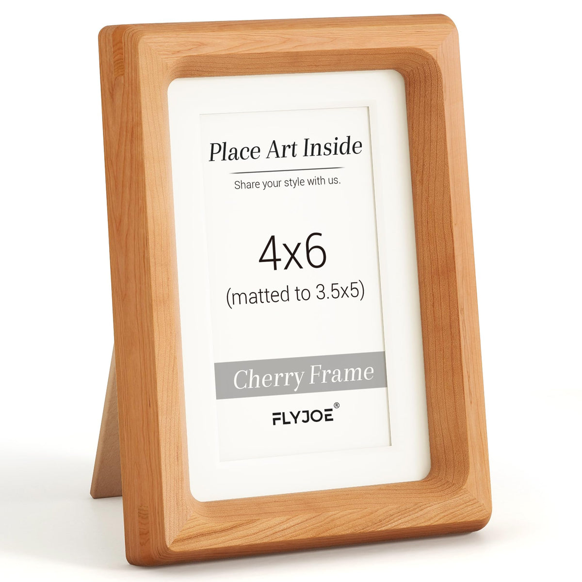 Picture Frame, USA-Sourced Hardwood Photo Frame, Walnut, 5x7