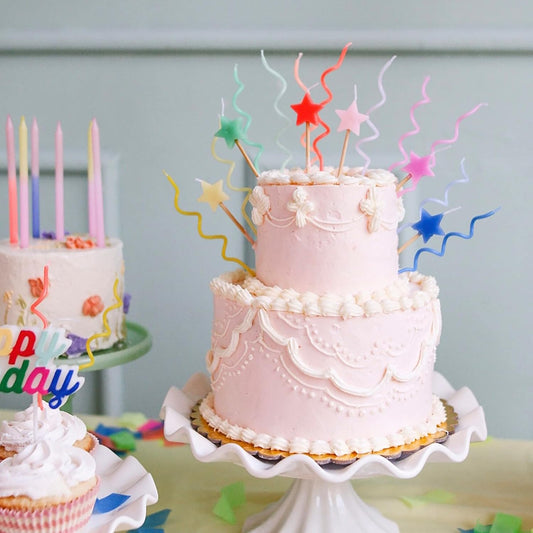 Meri Meri Swirly Tall Cake Candles (Pack of 20)