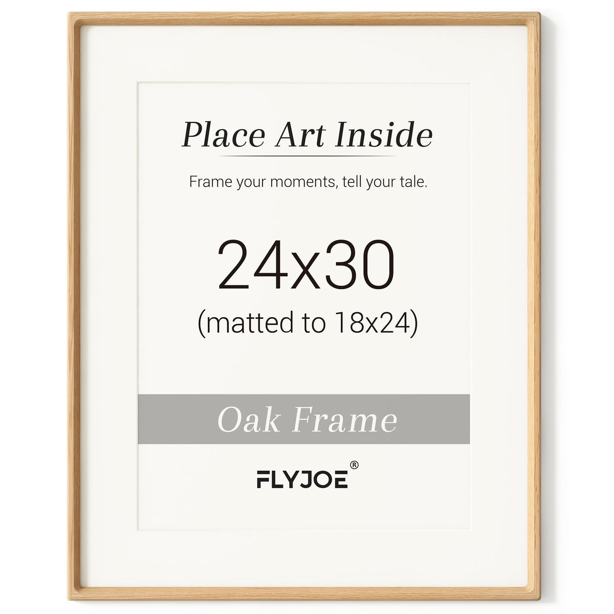 Picture Frame, USA-Sourced Hardwood Photo Frame, Walnut, 5x7