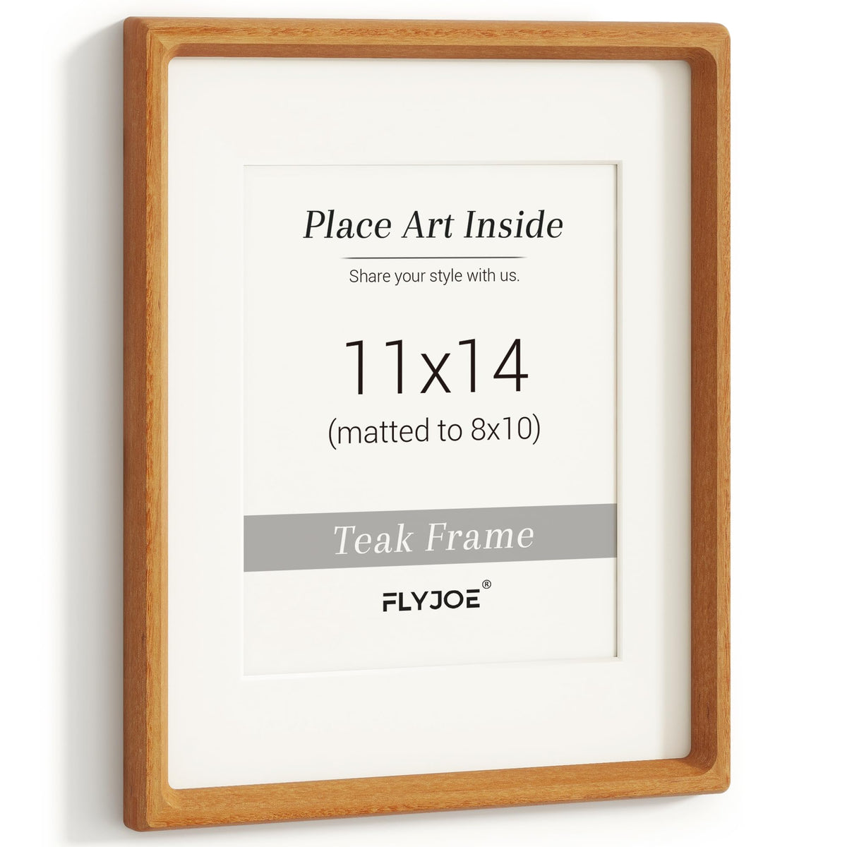 Picture Frame, USA-Sourced Hardwood Photo Frame, Walnut, 5x7