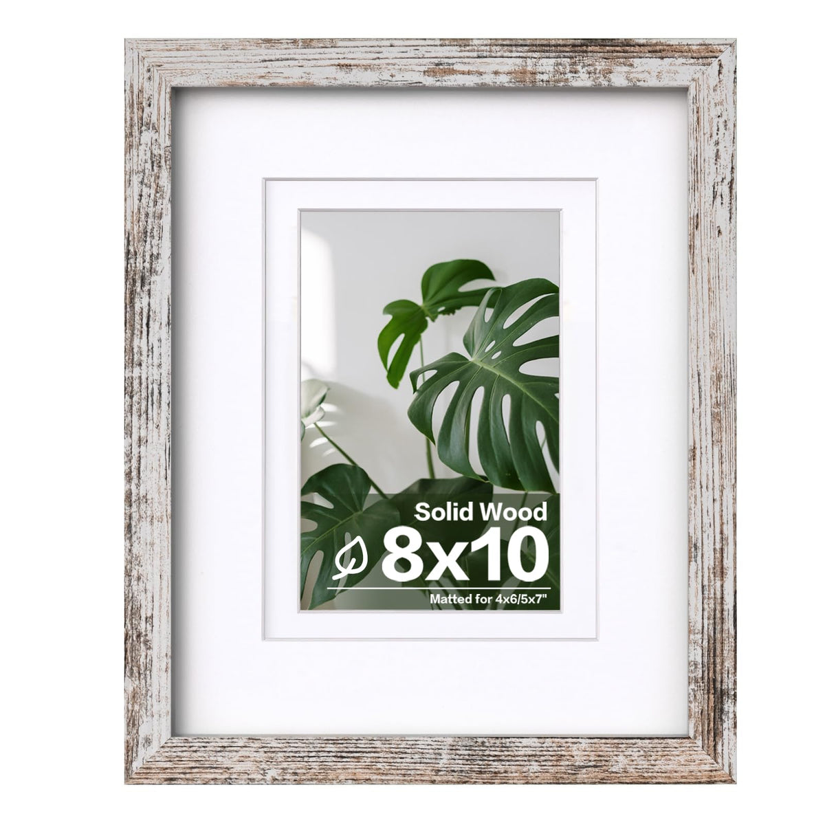 Egofine 11x14 Picture Frame Made of Solid Wood Covered by Plexiglass, Display Pictures 5x7/8x10 with Mat or 11x14 Without Mat for Table Top Display and Wall Mounting Photo Frame, Navy Blue